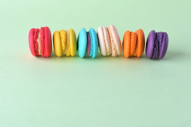 Macarons colorati