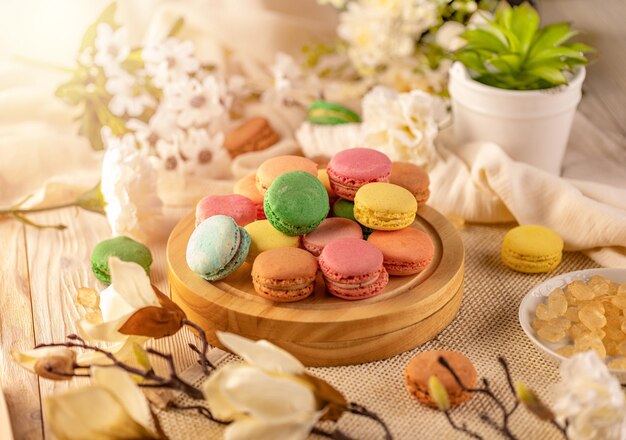 Macarons in vari colori