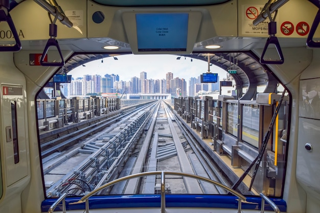 Macau Light Rapid Transit MLRT Taipa LineIl sistema di metropolitana leggera collega le aree di Taipa e Cotai