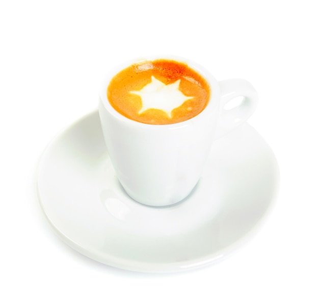 Macchiato isolato