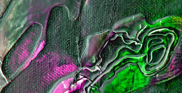 Macchie di inchiostro brillante di Grunge Paint Art su uno sfondo artistico