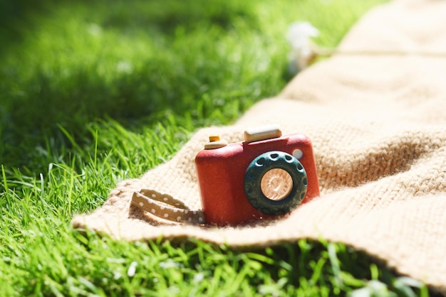 Macchina fotografica giocattolo per la fotografia dei bambini