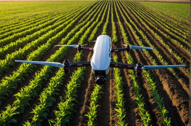 Macchine agricole al lavoro nel campo