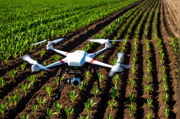 Macchine agricole al lavoro nel campo