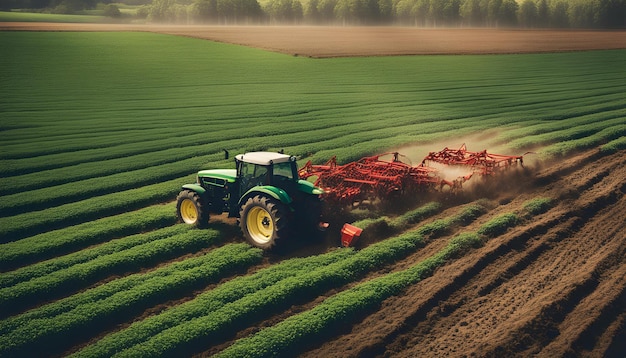 Macchine agricole per la coltivazione del campo