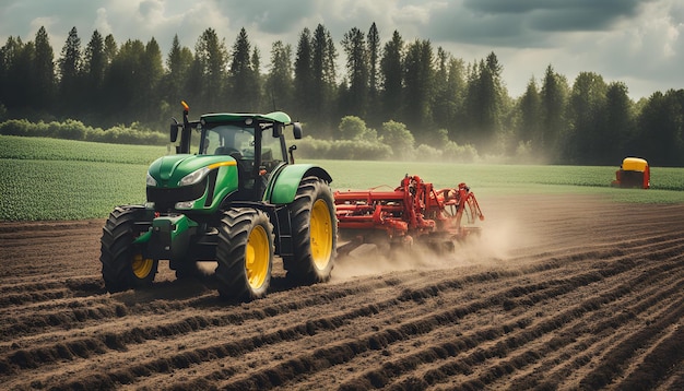 Macchine agricole per la coltivazione del campo