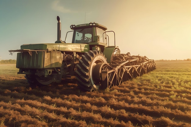 Macchine agricole sul campo