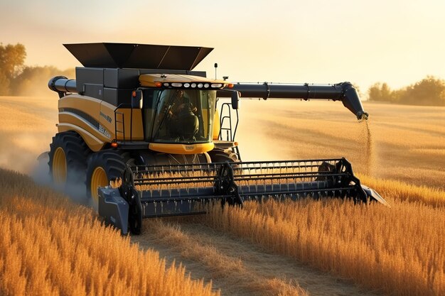 macchine per la raccolta del grano