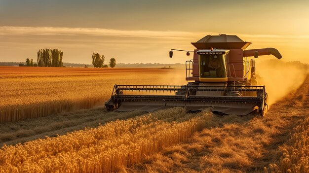 macchine per la raccolta del grano