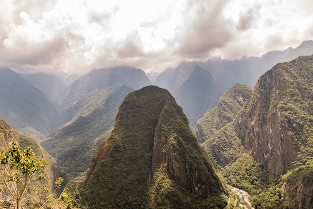 Machu Picchu, Cusco, Perù, Sud America. Un sito del patrimonio mondiale dell'Unesco