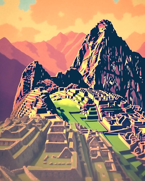 machu picchu in Perù