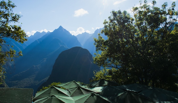 Machu Picchu montagne