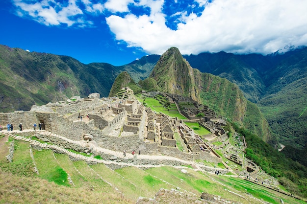 Machu Picchu un sito del patrimonio mondiale dell'UNESCOxAxA