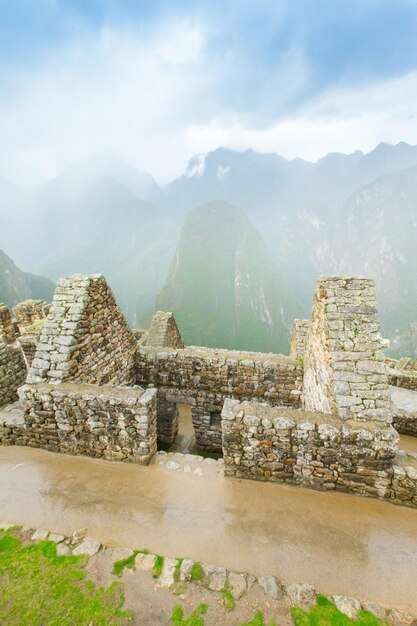 Machu Picchu un sito del patrimonio mondiale dell'UNESCOxAxA