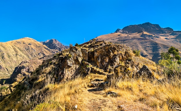 Machu Pitumarca antica città Inca in Perù