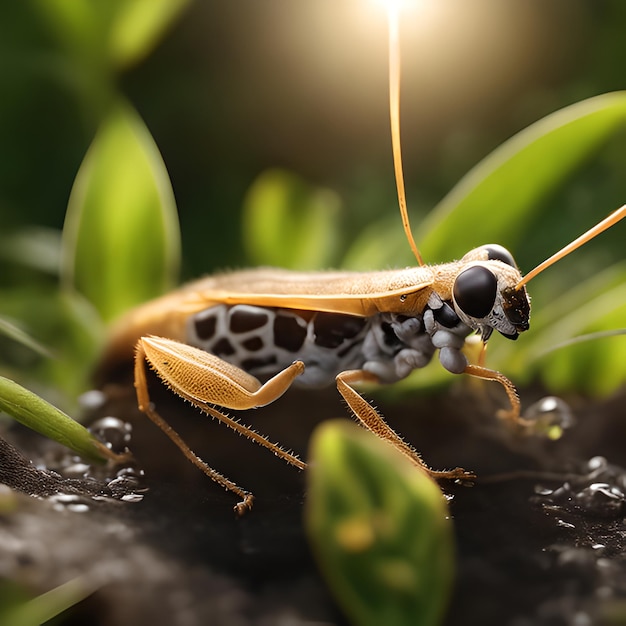 Macrofotografia di insetti