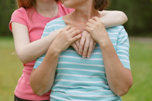 Madre e figlia stavano insieme