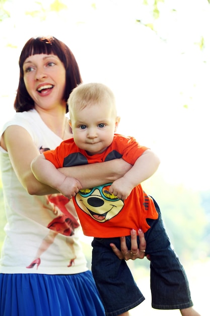 Madre e suo figlio