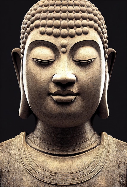 maestosa reliquia del Buddha