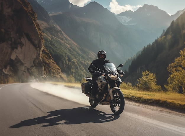 Maestoso giro in montagna BMW Motorcycle Explorer