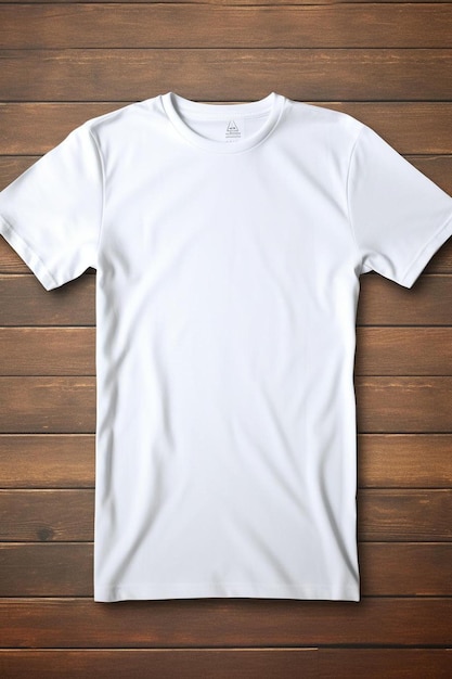 Maglietta bianca con maglietta bianca.