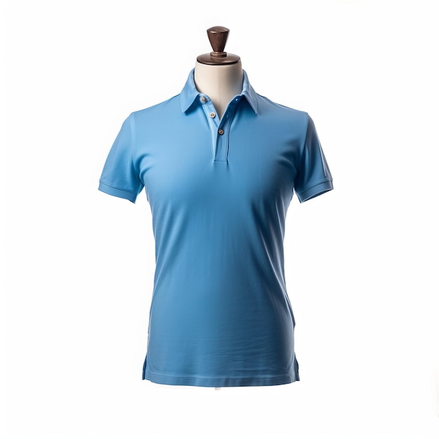 Maglietta polo blu