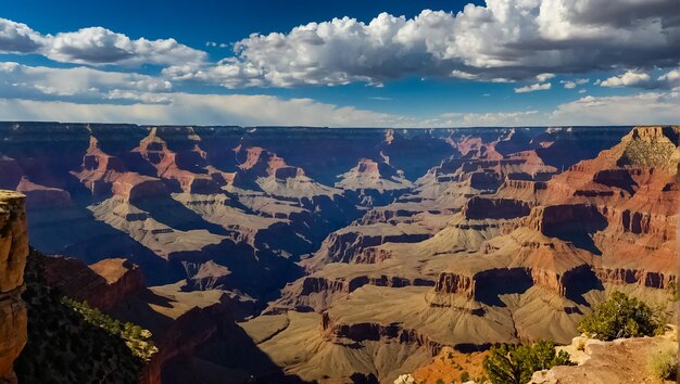 Magnifico canyon panoramico