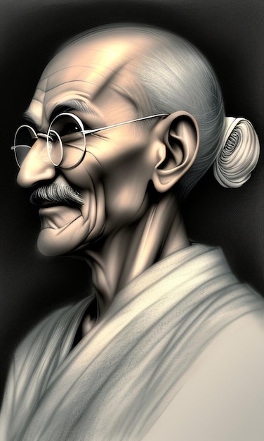 Mahatma Gandhi, combattente indiano per la libertà, 2 ottobre