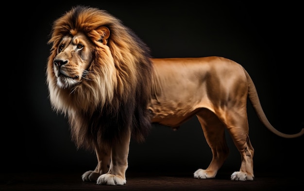 Majestic Lion Accattivante fotografia pubblicitaria