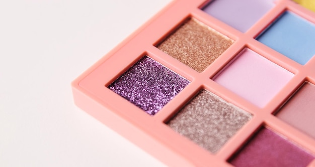 Make up shimmer pigment brillante palette di ombretti colorati Cosmetici decorativi e viso