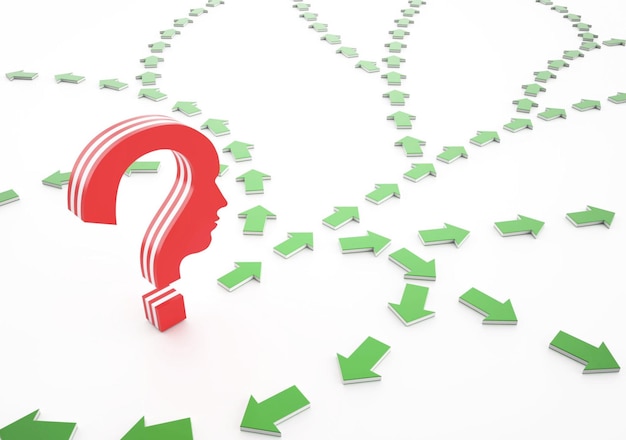 Make your choice which way 3d render