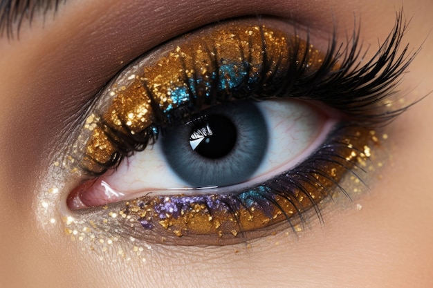 Makeup beauty visual lookbook pieno di idee di makeup eleganti e splendide