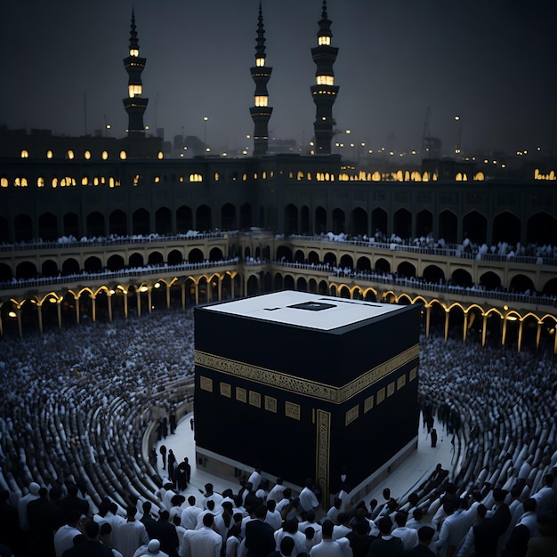 Makkah Kaaba hajj Musulmani Ai foto