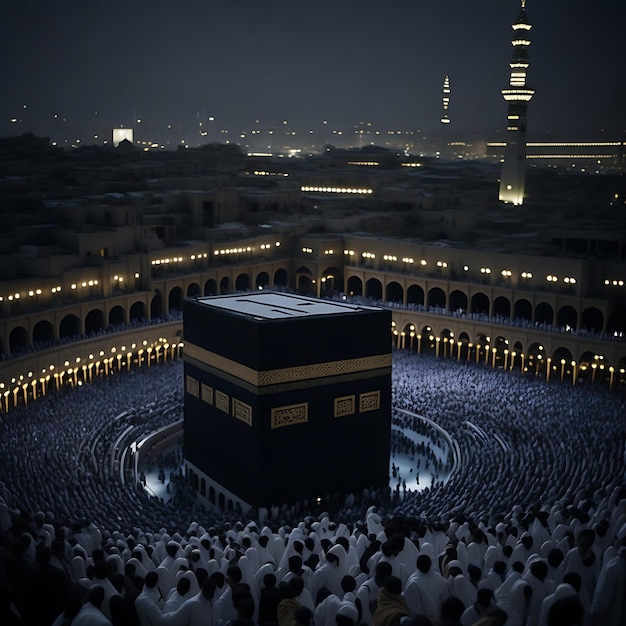 Makkah Kaaba hajj Musulmani Ai foto