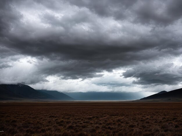 Maltempo Paesaggio drammatico