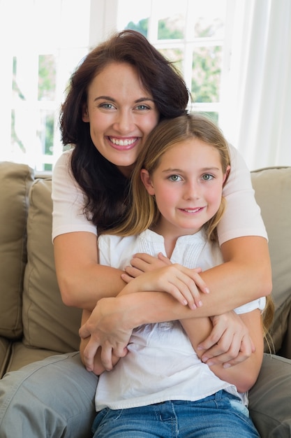 mamma della casa di stile di vita della figlia