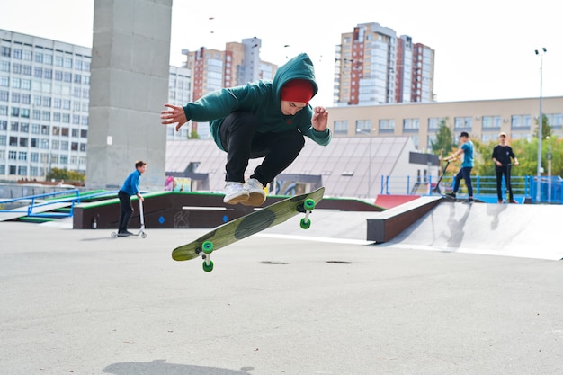 Man in Skate Park