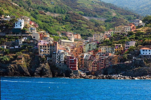 Manarola dalla nave Cinque Terre