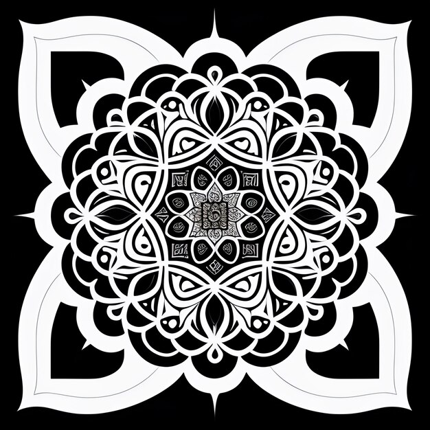 Mandala design sfondo islamico e immagine gratuita Mandala