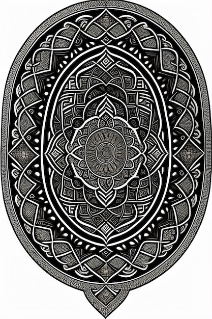 Mandala design sfondo islamico e immagine gratuita Mandala