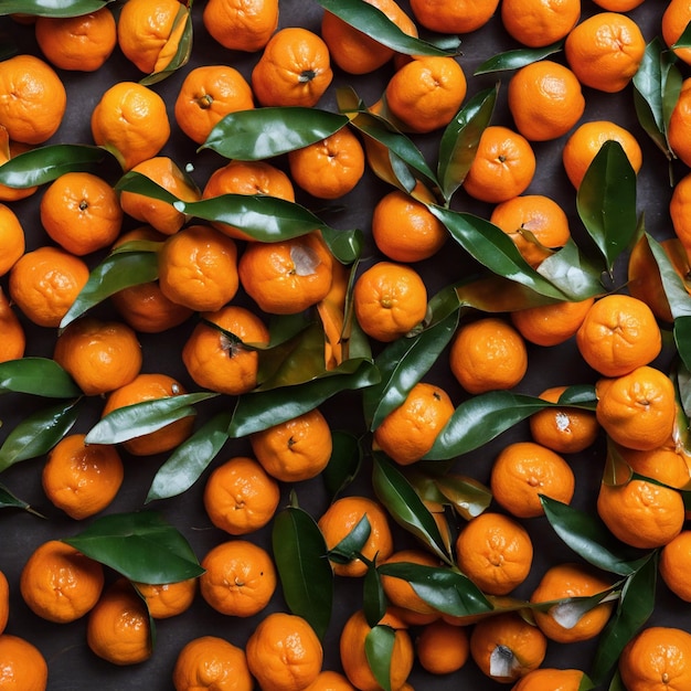 Mandarini appena raccolti