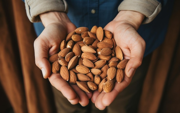 Mandorle direttamente da frutteti sostenibili Puro potere nutritivo