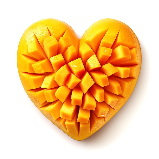 Mango a forma di cuore