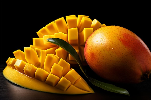 mango e fetta