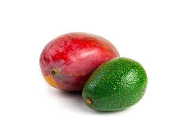 Mango maturo e avocado