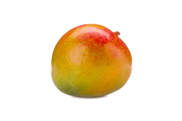 Mango tropicale fresco isolato su sfondo bianco