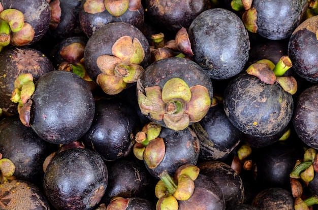 Mangosteen Queen of fruit of Thailand.