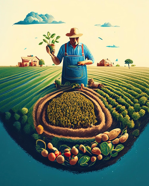 mani agricole agricoltura biologica amore per la terra