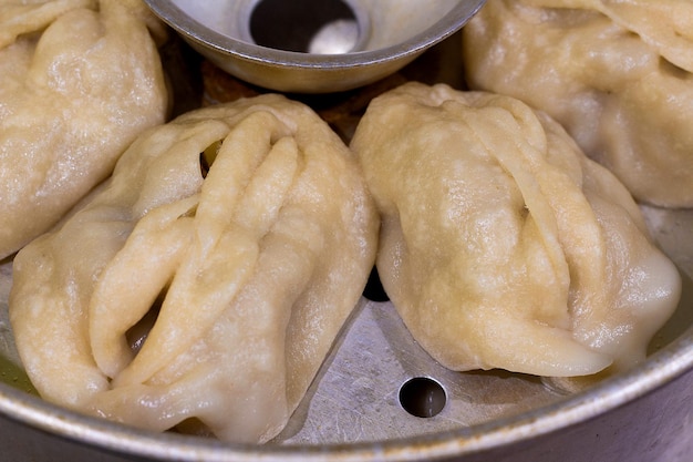 Mantas Dumplings Piatto nazionale asiatico per una coppia