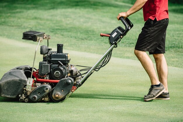 Manutenzione del campo da golf